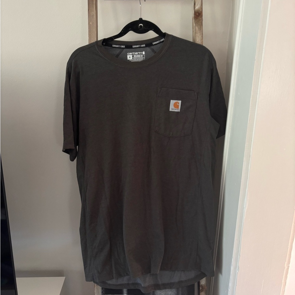 Carhartt Men's Charcoal Short Sleeve Tee